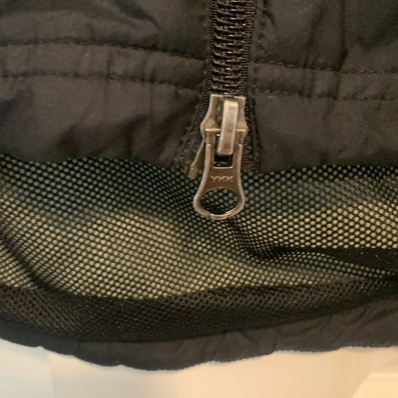 VTG Women’s Running Training Track Jacket Lightweight Reflective Black Green M-S - Picture 6 of 9